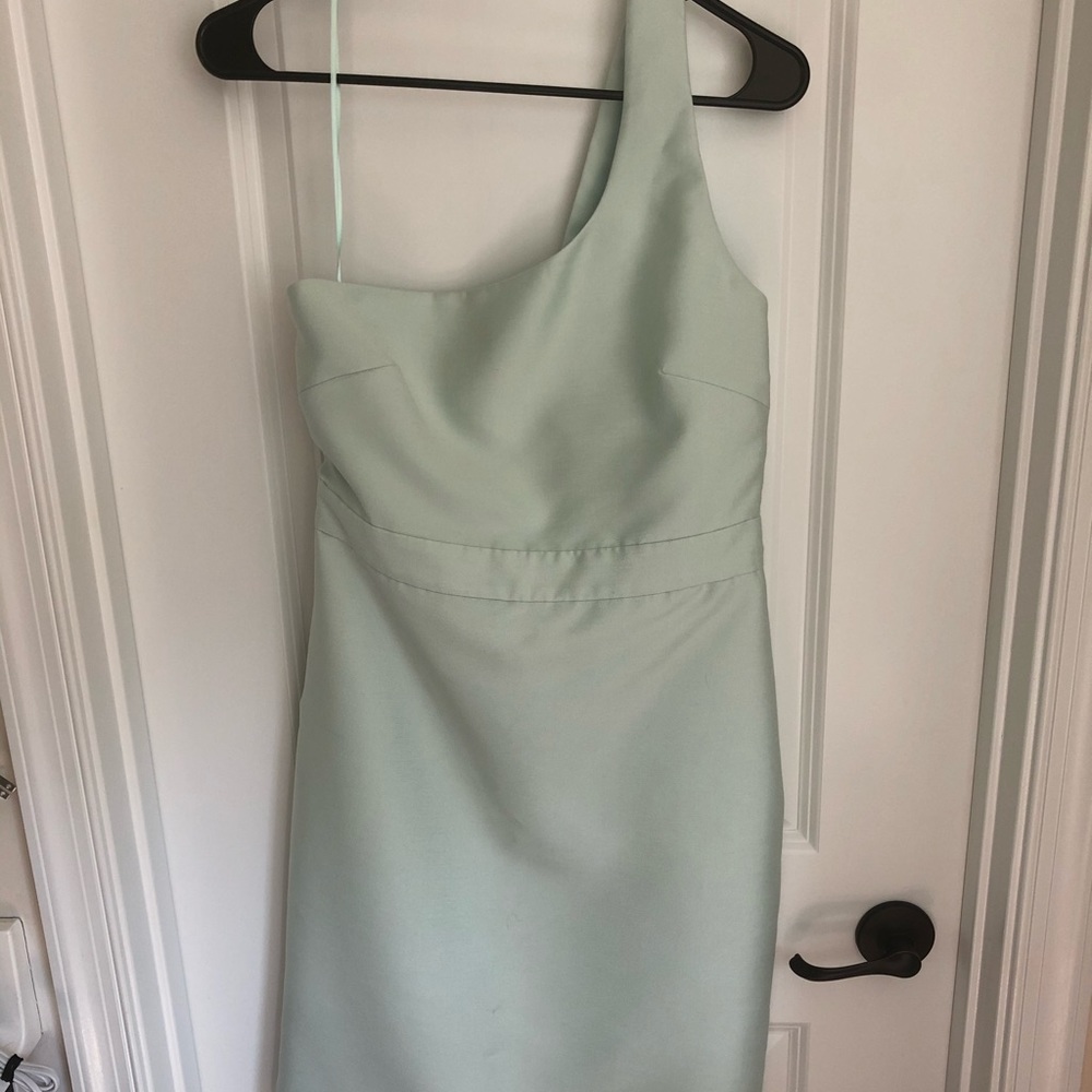 J. Crew Mint Bridesmaid Dress